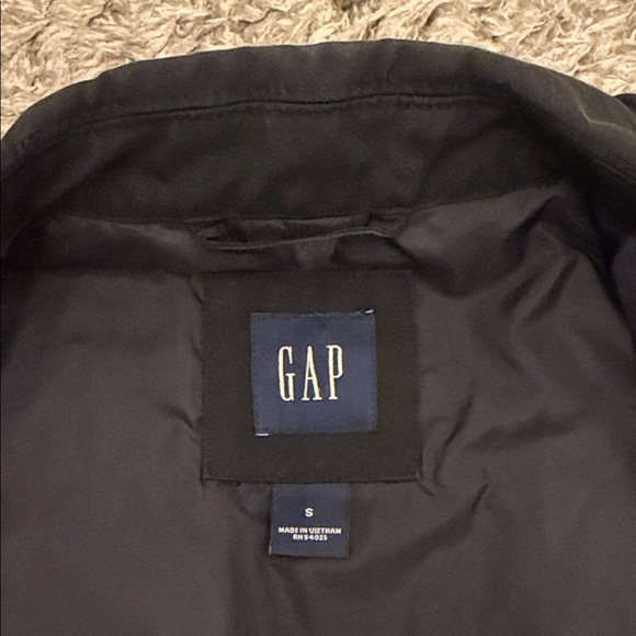 GAP Heavy Duty Men's Classic Black Wind/Water Proof Jacket - Picture 6 of 8